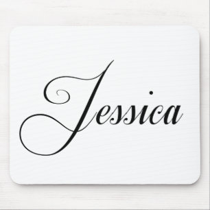 Haar naam is Jessica Calligraphy Muismat