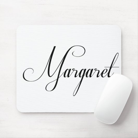 Haar naam is Margaret Calligraphy Muismat (Met muis)