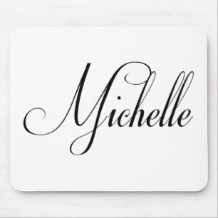 Haar naam is Michelle Calligraphy Muismat