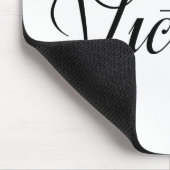 Haar naam is Victoria Calligrafie Muismat (Hoek)