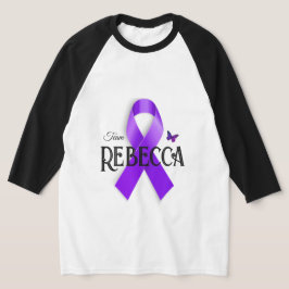HAAR NAAM personaliseer Show Lupus Support T-Shirt