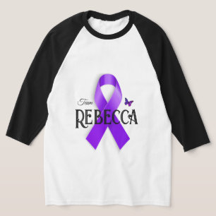 HAAR NAAM personaliseer Show Lupus Support T-Shirt