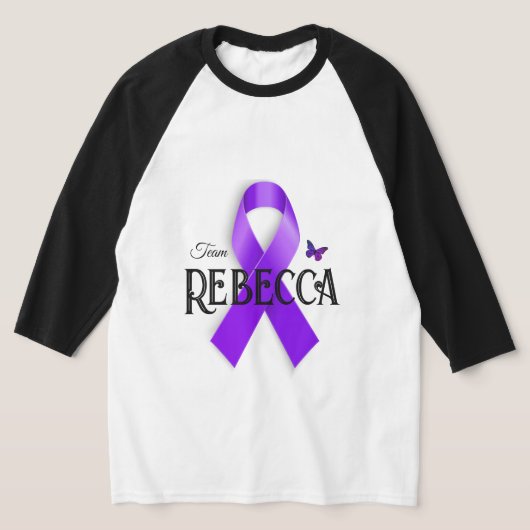HAAR NAAM personaliseer Show Lupus Support T-Shirt (Laagn)