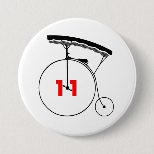 Haar naam was de dood 11 ronde button 7,6 cm (Voorkant)