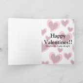 Haar naar haar, homo, zwarte vrouw Valentijnsdag Feestdagen Kaart (Binnen)