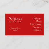 Haar & Nail Salon_Beauty Stylist Visitekaartje (Achterkant)