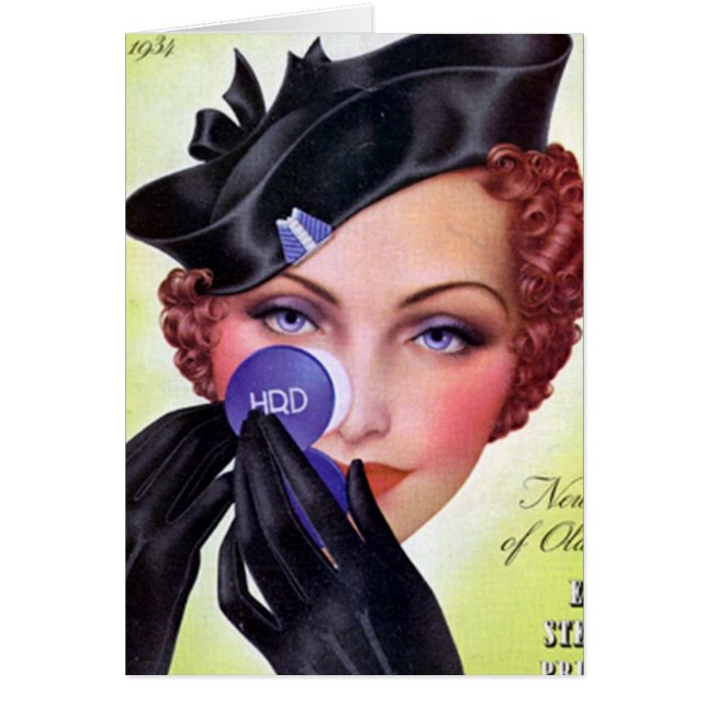 Haar neus uitsteken (Voorkant)