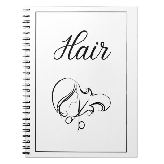 Haar Notitieboek | Wit Notitieboek (Voorkant)
