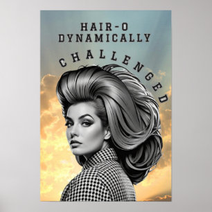 HAAR-O DYNAMISCH UITGEDAGED POSTER