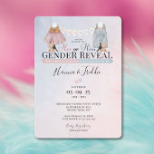 Haar of hem gender openbaren Baby shower uitnodigi Kaart