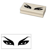 Haar ogen kijken naar jou! Rubberstempel (Gestempeld)