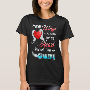 Haar ogen waren klaar, maar mijn hart was niet zo t-shirt