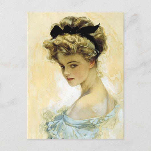 Haar ogen werden vereerd briefkaart (Voorkant)