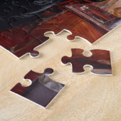 Haar onkruid weggooien legpuzzel (Zijkant)