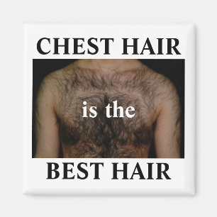 Haar op de borst is het beste haar magneet