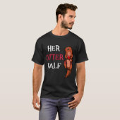 Haar Otter Half Vriendje T-shirt (Voorkant volledig)