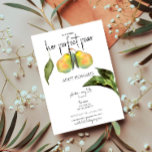 Haar perfecte peren - Bridal Shower Uitnodiging<br><div class="desc">Deze Perfect Pear met thema's is perfect voor je volgende vrijgezellenfeest. Minimale,  elegante en perfecte locatie voor elk seizoen. Alle tekst is aanpasbaar om precies aan uw gelegenheid aan te passen ↣ klik gewoon op de knop 'Personaliseren'.</div>