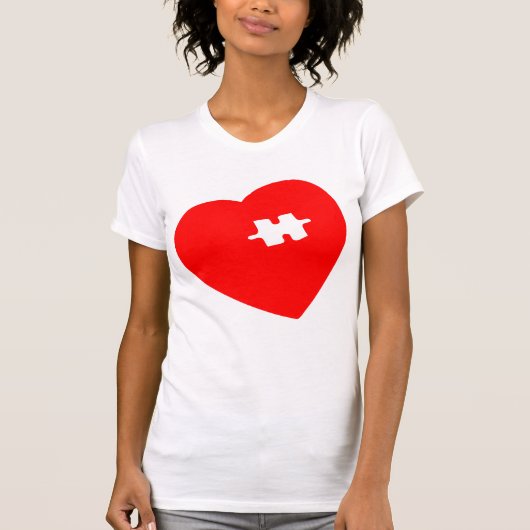 Haar Perfecte Puzzel – Liefde & Verbinding T-shirt (Voorkant)
