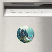 Haar Pet Fantasy Dragon en Fairy Magneet (Insitu (Vaatwasser))