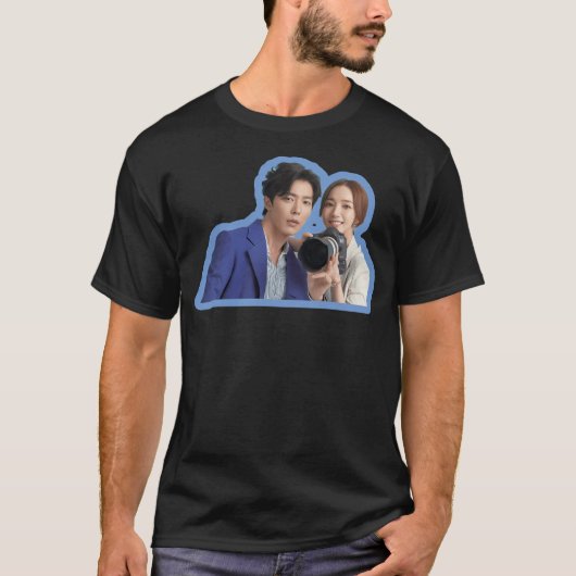 Haar privé-leven paar t-shirt (Voorkant)