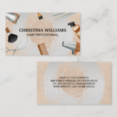 Haar Professioneel Gereedschap | Stylist Barber Visitekaartje (Voorkant / Achterkant)