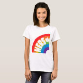 Haar regenboogpijl t-shirt (Voorkant volledig)