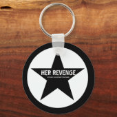Haar Revenge Star Sleutelhanger (Voorkant)
