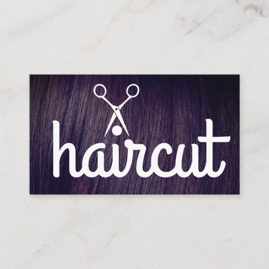 Haar | Salon Shears Visitekaartje (Voorkant)