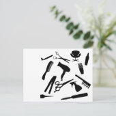 Haar Salon Tools | Briefkaart (Staand voorkant)