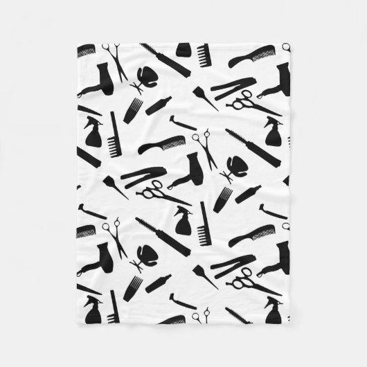 Haar Salon Tools Fleece Deken (Voorkant)