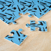 Haar Salon Tools | Legpuzzel (Zijkant)