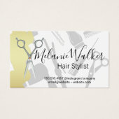 Haar Salon Tools Visitekaartje (Voorkant)