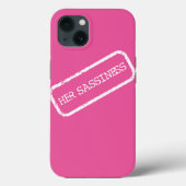 "HAAR SASSINESS" Case-Mate iPhone CASE (Achterkant)