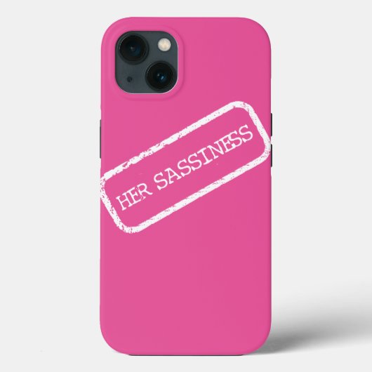 "HAAR SASSINESS" Case-Mate iPhone CASE (Achterkant)