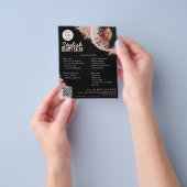 Haar Schoonheid Haar Nail Salon Kapper Schoonheids Flyer (Hand)