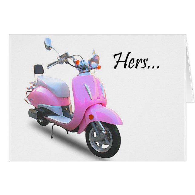 Haar scooter (Voorkant Horizontaal)