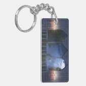 Haar Silver Mantle Acrylic Sleutelhanger (Voorkant Links)