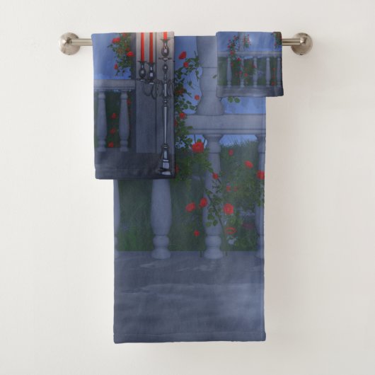 Haar Silver Mantle Bath Towel set Bad Handdoek (Insitu)