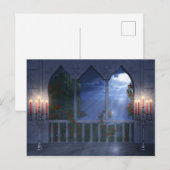 Haar Silver Mantle Briefkaart (Voorkant / Achterkant)