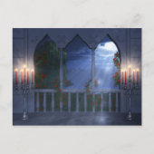 Haar Silver Mantle Briefkaart (Voorkant)