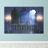 Haar Silver Mantle Canvas (Insitu (Houten vloer))