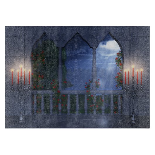 Haar Silver Mantle Cutting Board Snijplank (Voorkant)