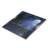 Haar Silver Mantle Decorative Tile Tegeltje (Zijkant)