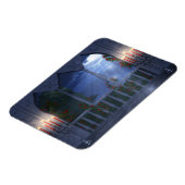 Haar Silver Mantle Flexible Magnet Magneet (Linkerzijde)