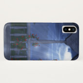 Haar Silver Mantle iPhone Case-Mate Case (Achterkant (horizontaal))