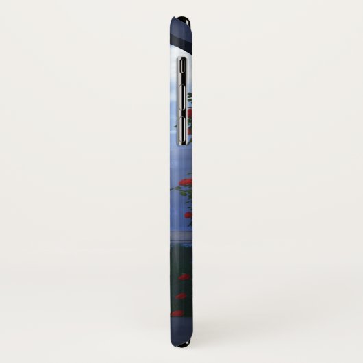 Haar Silver Mantle iPhone Case-Mate Case (Achterkant/links)
