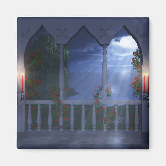 Haar Silver Mantle Magnet (Voorkant)