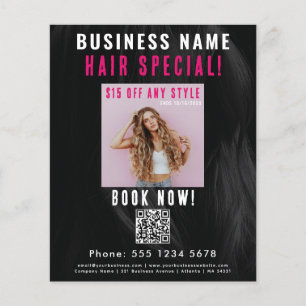 Haar Special Beauty Haar Nail Salon Kapper Flyer