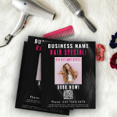 Haar Special Beauty Haar Nail Salon Kapper Flyer