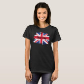 Haar Speelgoed Funny UK vlag T-shirt (Voorkant volledig)